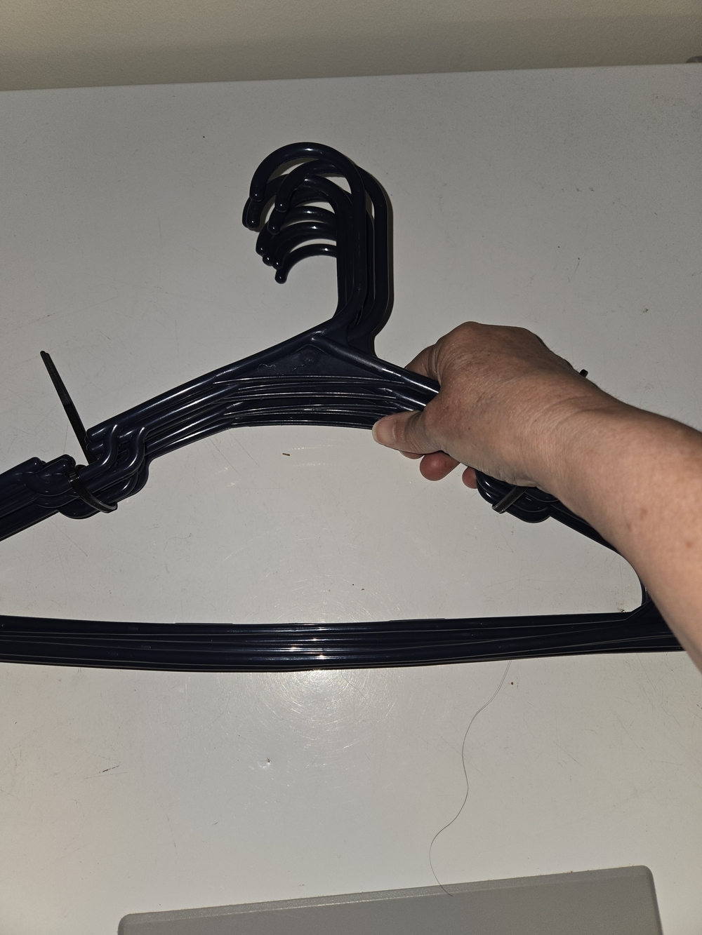 Plastic Clothing Hangers - Set of 20
